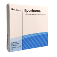 Прогинова табл. п/о 2 мг 21