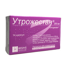 Утрожестан капс. 200 мг 14