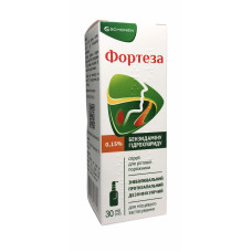 Фортеза спрей д/ротов. порож. 0,15% фл. 30 мл №1