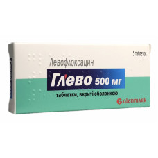 Глево табл. п/о 500 мг 5