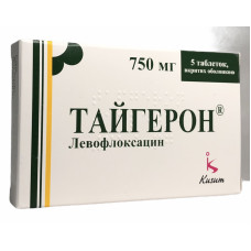 Тайгерон табл. п/о 750 мг №5