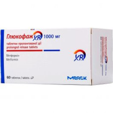 Глюкофаж XR табл. пролонг. 1000 мг 60
