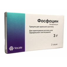 Фосфоцин гран. орал. саше 3 г 2