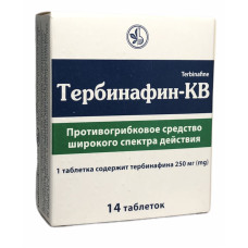 Тербінафін табл. 250 мг №14