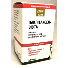 Паклитаксел конц. д/инф. 0,6% фл. 50 мл 1
