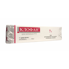 Клофан крем вагін. 10% туба 7 г №1