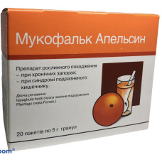 Мукофальк гран. пакет 5 г апельсин 20