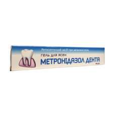 Метронідазол гель д/ясен туба 20 г №1