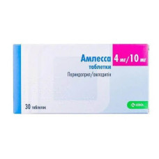 Амлесса табл. 4 мг + 10 мг блістер №30