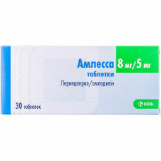 Амлесса табл. 8 мг + 5 мг блістер №30