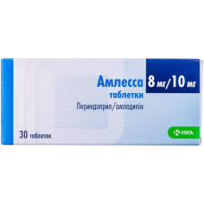Амлесса табл. 8 мг + 10 мг блистер 30