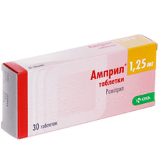 Амприл табл. 1,25 мг №30