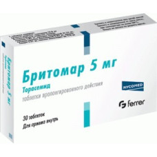 Бритомар табл. пролонг. 5 мг 30