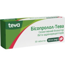 Бісопролол табл. 10 мг №30