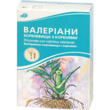 Валеріана кореневища з корінням пакет папер. 50 г