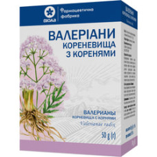 Валеріана кореневища з коренями пачка 50 г