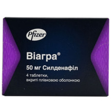 Віагра табл. в/о 50 мг №4