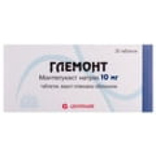 Глемонт табл. в/о 10 мг №30