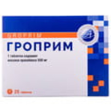 Гроприм табл. 500 мг блістер №20