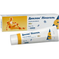 Диклак ліпогель гель 1% туба 50 г №1