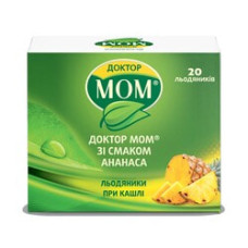 Доктор Мом пастилки д/расс. ананас 20