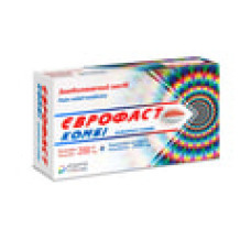 Еврофаст капс. 200 мг 10