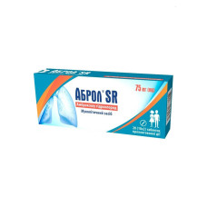 Аброл SR табл. 75 мг 10