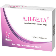 Альбела табл. 400 мг №3
