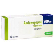 Аміокордин табл. 200 мг №60